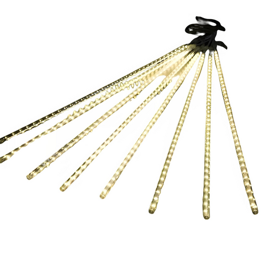 Outdoor Meteor Shower Christmas Lights LED 10 Tubes