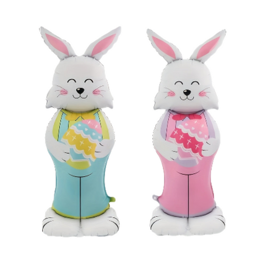 Set of 2 Giant 150cm Standing Rabbit Balloons