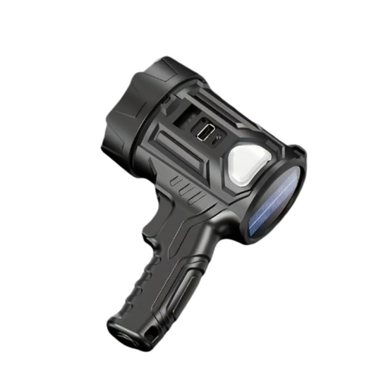 USB Rechargeable LED Spotlight Flashlight (6 Modes)