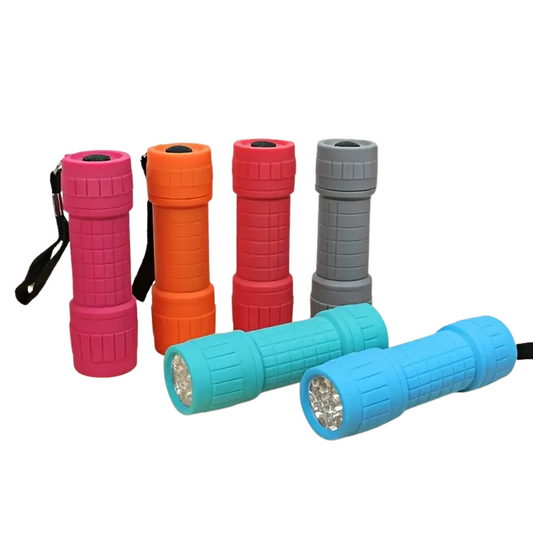 Mini LED Flashlights Set (6-Pack)