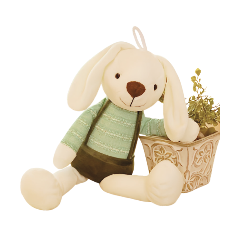 Preppy Bunny Plush Toy Unisex Easter Gift