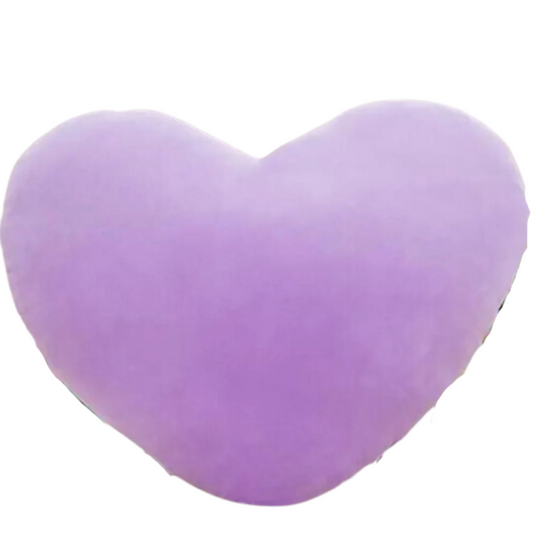 Soft Heart Plush Pillow Gift (Purple)