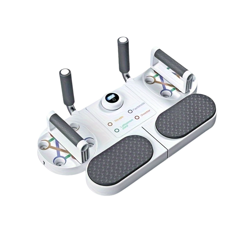 Push-Up Bar with Bands & Timer