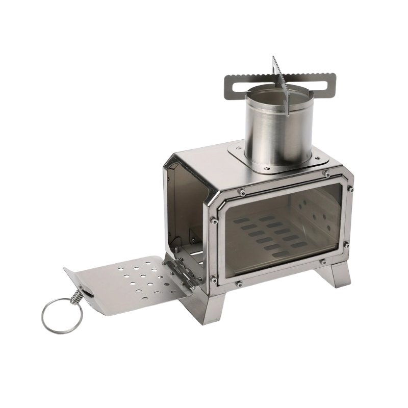 Camping Stainless Steel Wood Stove