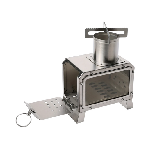 Camping Stainless Steel Wood Stove