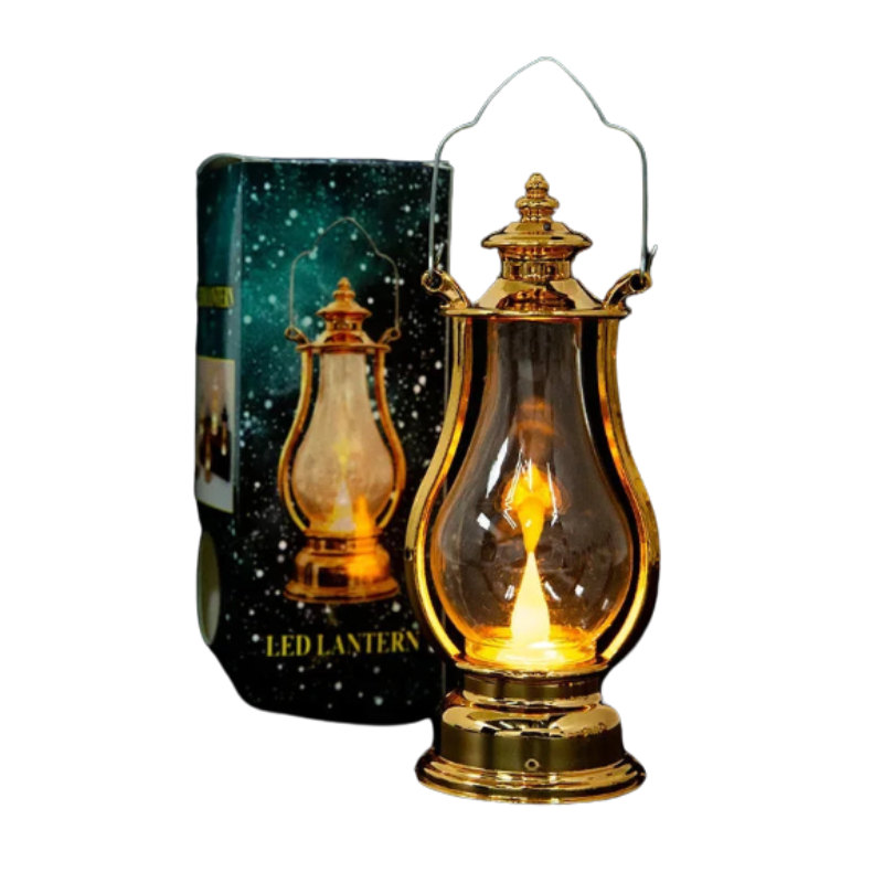 LED Retro Portable Oil Lamp Night Light