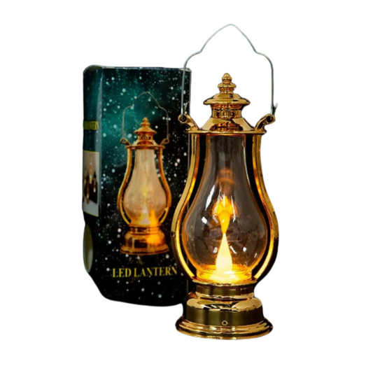 LED Retro Portable Oil Lamp Night Light