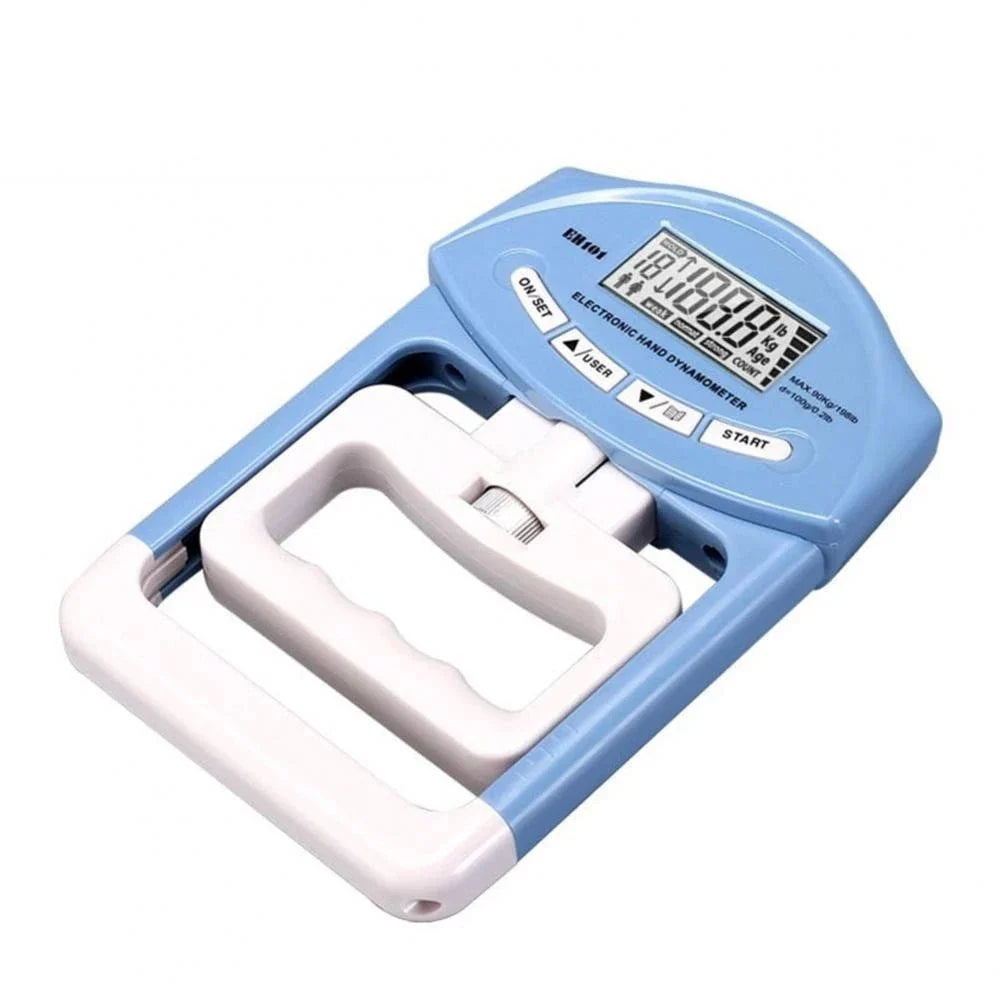 Digital Dynamometer Hand Grip Strength Tester - Blue