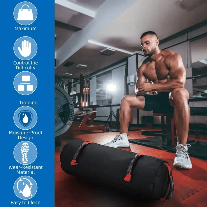 7pcs Fitness Weighted Sandbag Set - Heavy Duty Exercise Equipment