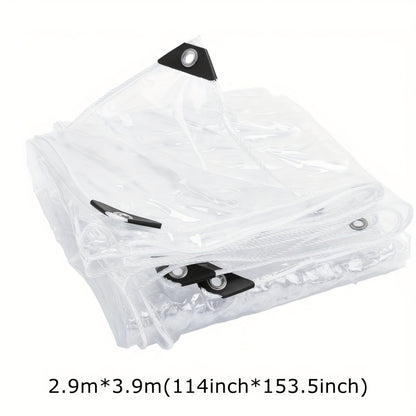 Transparent PVC Cover for Outdoor Storage