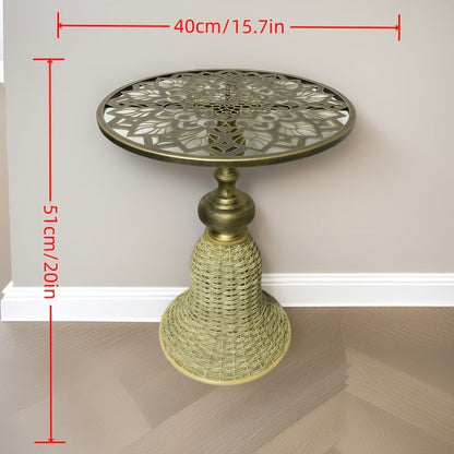 Wrought Iron Coffee Table for Living Spaces