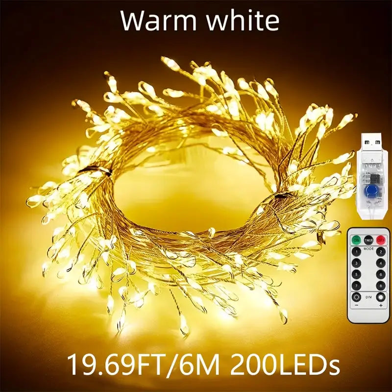 Remote-Controlled Fairy Tale Firecracker Lights