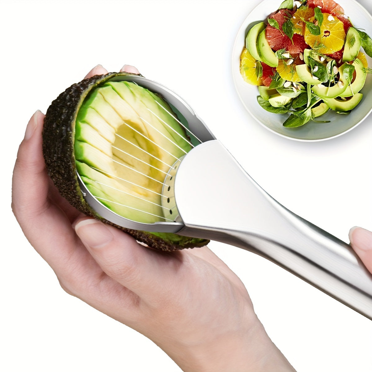 Stainless Steel Avocado Slicer Cutter