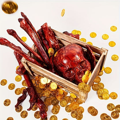 14-Piece Halloween Skeleton Bone Set