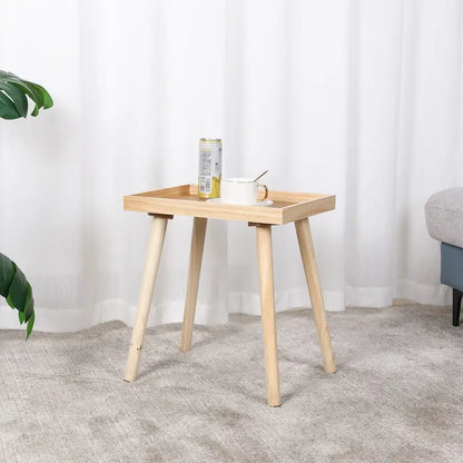 Create a cozy nook with the Solid Rattan Side Table, a testament to craftsmanship