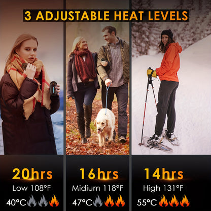 Rechargeable Electric Hand Warmers (2PCS)