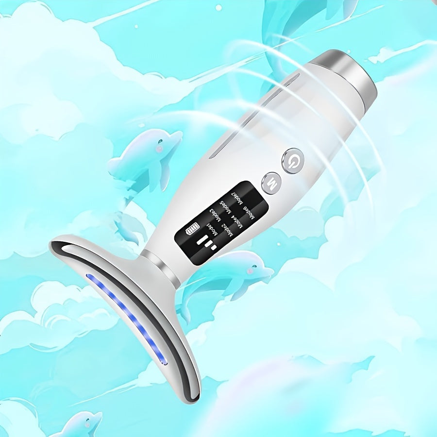 Neck & Face Massager Heated Skincare Tool (7-in-1)