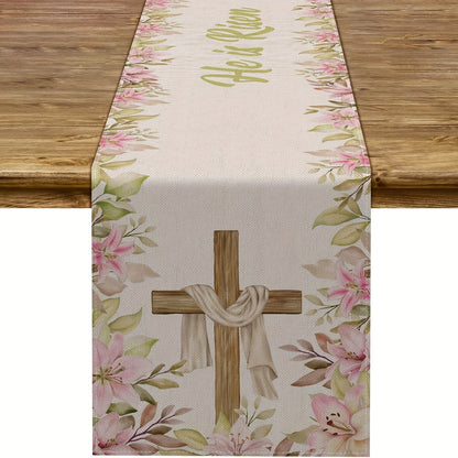 Easter Table Runner Spring Party Decoration