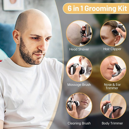 Wet/Dry Beard Trimmer & Body Hair Clipper