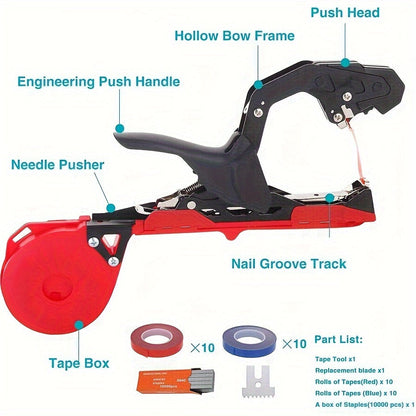 Garden Tying Tool Manual Branch Fastening Machine
