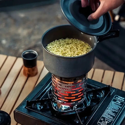 Camping Mini Heating Stove - Stainless Steel Grill Stove