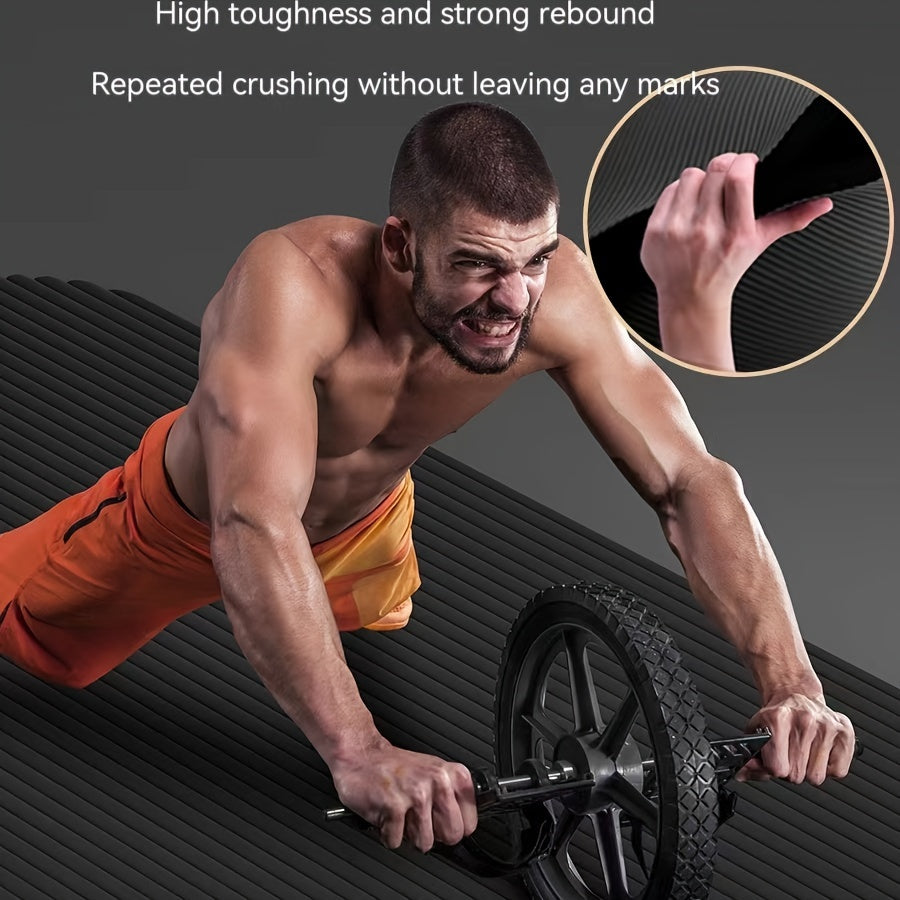 Extra-Large, Thick Non-Slip Yoga Mat High-Grip 20mm Honeycomb Foam(Black)