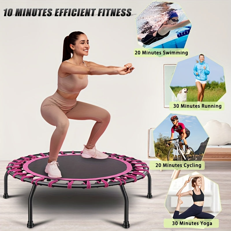 40-Inch Fitness Trampoline for Adults & Outdoor Use