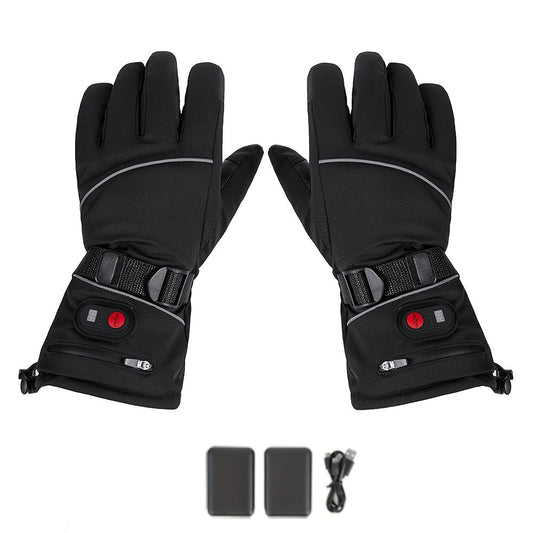 Heated Winter Gloves with 3-Temp Windproof Outdoor (3000mAh)