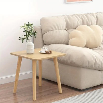 Rustic Wood Side Table - No-Tool Assembly