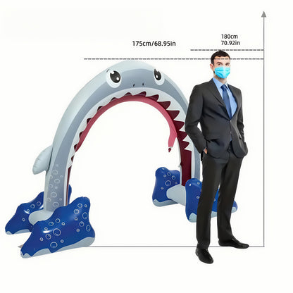 Inflatable Water Sprinkler Archway Outdoor Holiday Decor