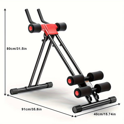 Ab Workout Machine Adjustable Foldable Core Trainer