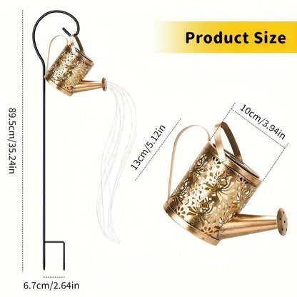 2-Function Solar Kettle Lamp Garden Light