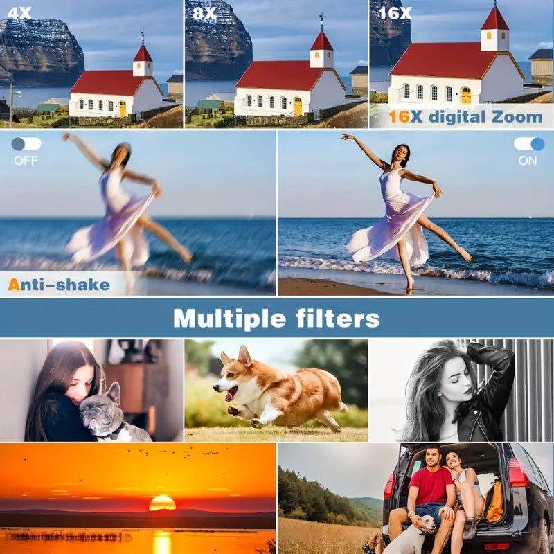 4K Digital Camera: Capture Every Detail in Stunning Clarity