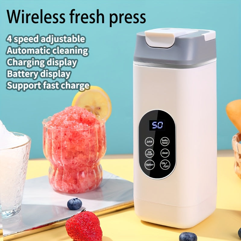 Wireless Portable Blender with USB Rechargeable
