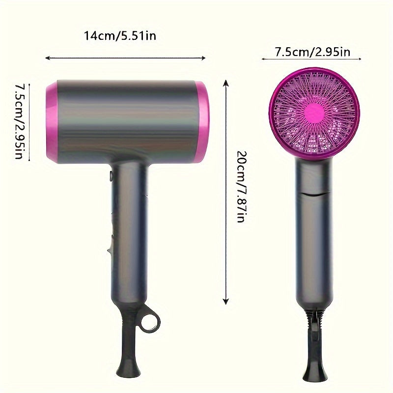 Hair Dryer with High Power Foldable Travel (1800W)