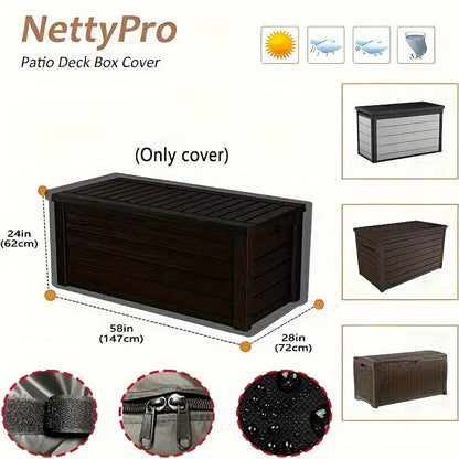 Deck Box Cover Outdoor Protector