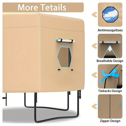 Trampoline Tent Round with UV Protection