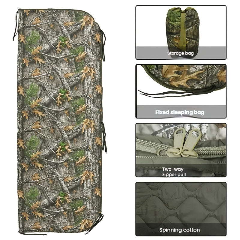 Camouflage Folding Sleeping Bag