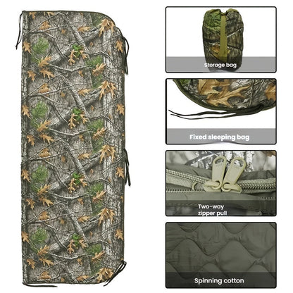 Camouflage Folding Sleeping Bag