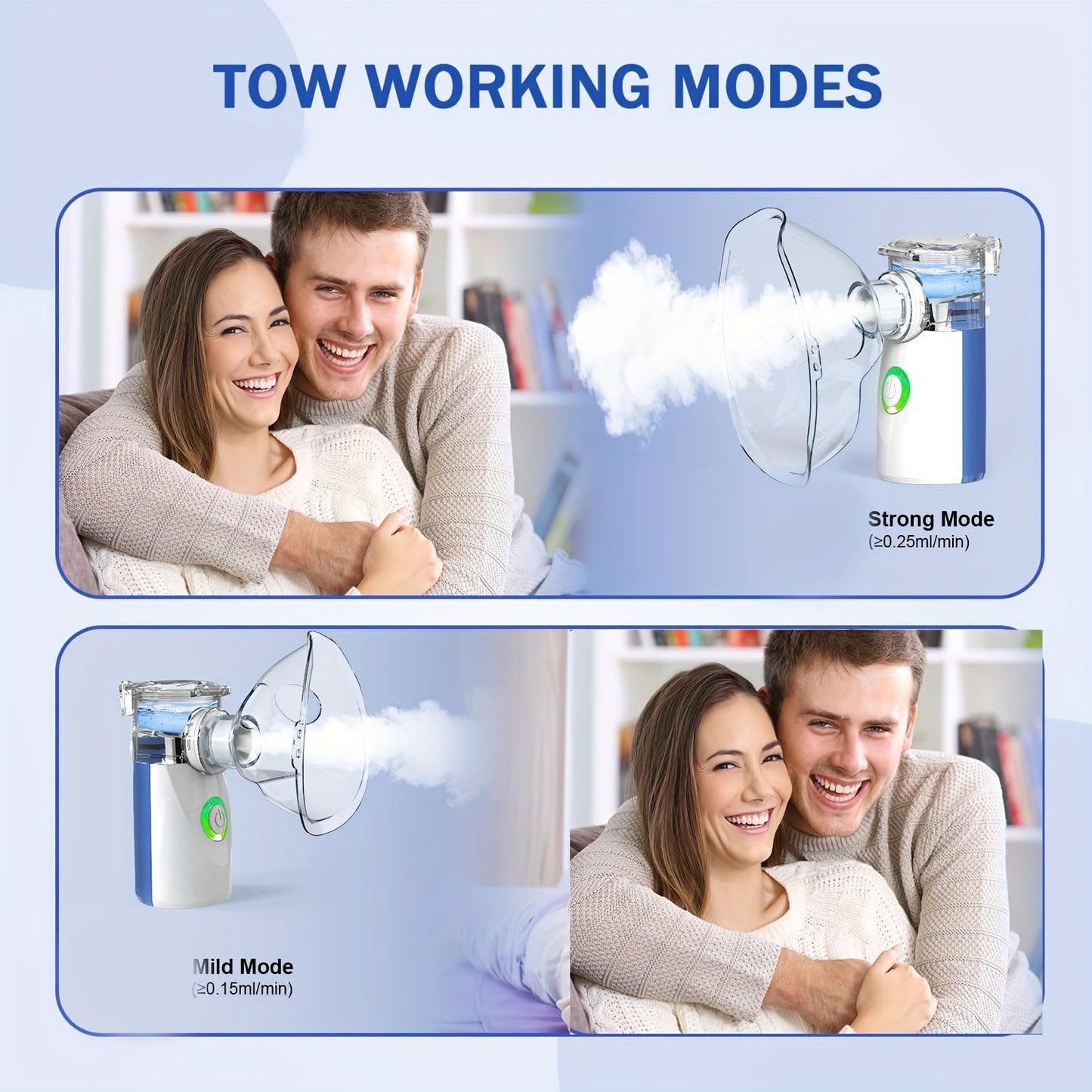 Portable Facial Steamer USB Rechargeable & Humidifier