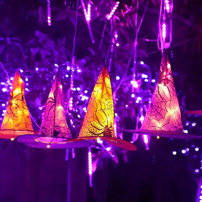 Witchy Illuminations: 8 Enchanted Hanging Hat Lights