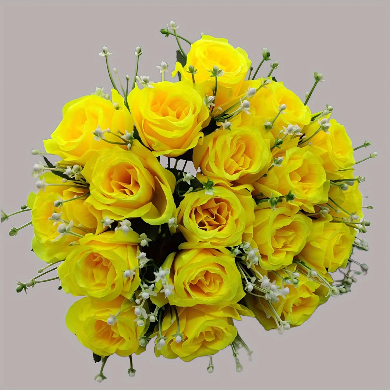 Silk Artificial Roses Bouquet for Home Decor