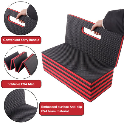 Foldable EVA Mechanic Mat with Handle