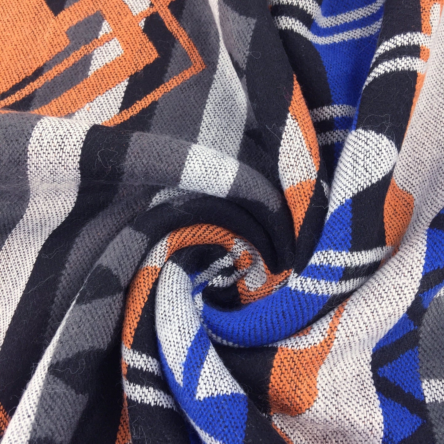 Women's Vintage Hooded Plaid Shawl Blanket Scarf