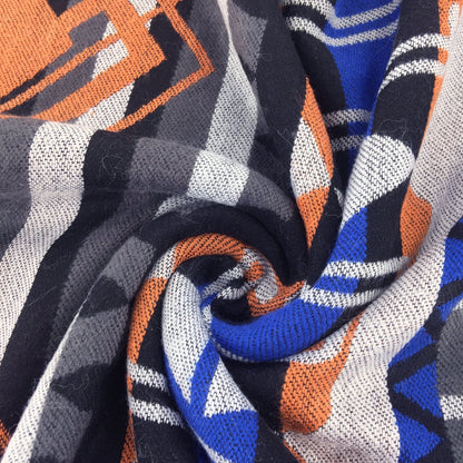 Women's Vintage Hooded Plaid Shawl Blanket Scarf