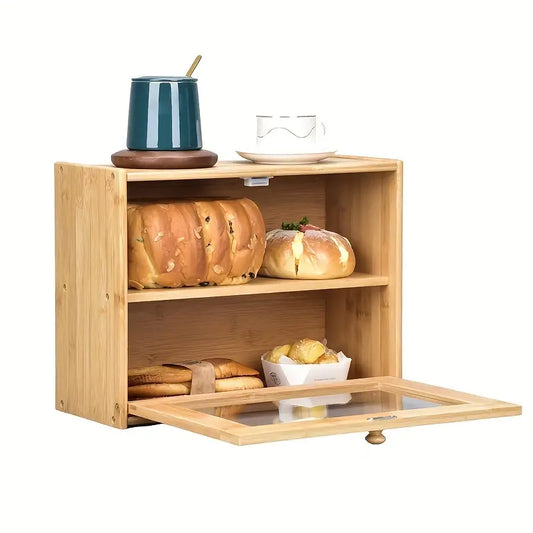 Where elegance meets utility: the Bamboo Storage Box is a design marvel