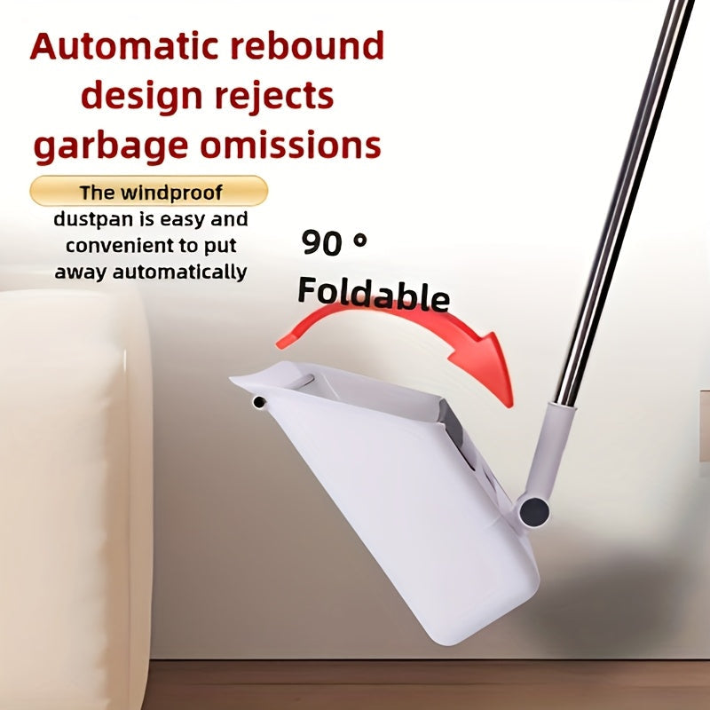 3-in-1 Home Cleaning Kit Broom Dustpan Brush