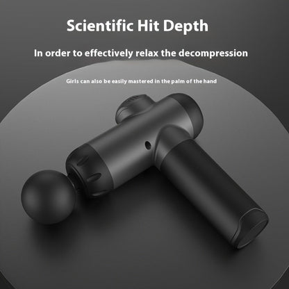 99-Level Fascia Gun Muscle Massager with LED Screen(Black)