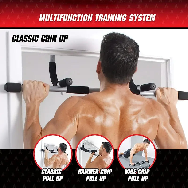 Portable Pull Up Bar Set for Body Fitness and Grip Strength Training