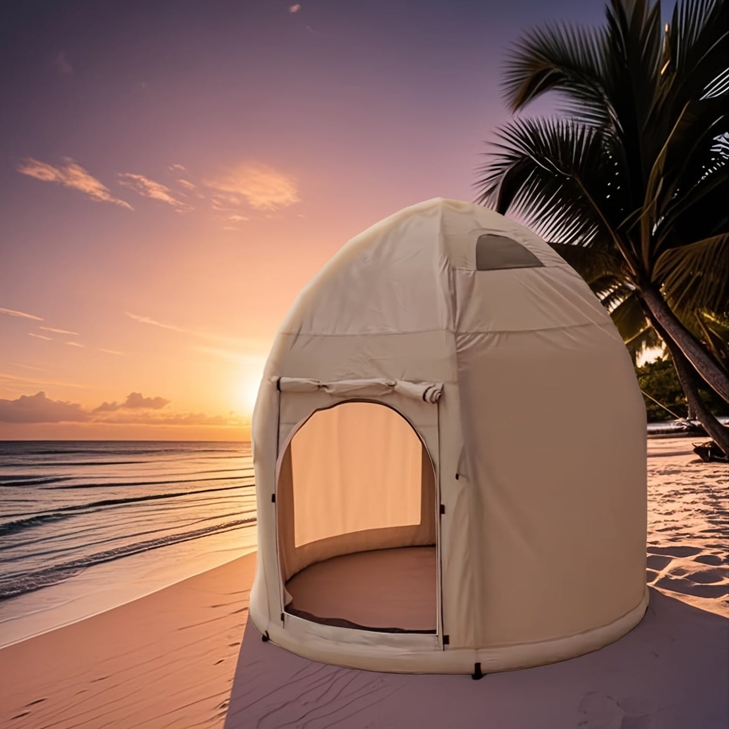 Spherical Inflatable Tent Instant Setup Outdoor Shelter